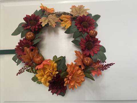 fall wreath - Christin Nash