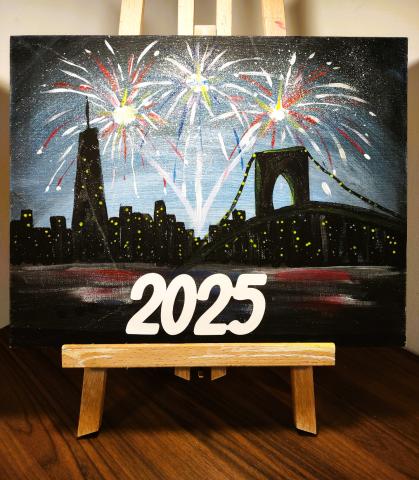 cityscape 2025 painting