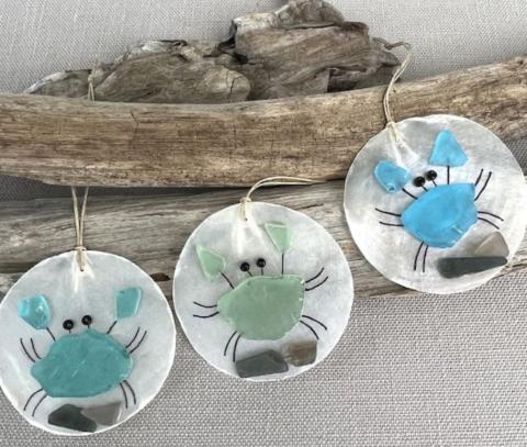 sea glass crabs
