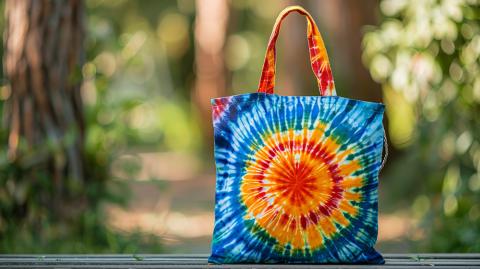 Tie-Dye Tote Bag