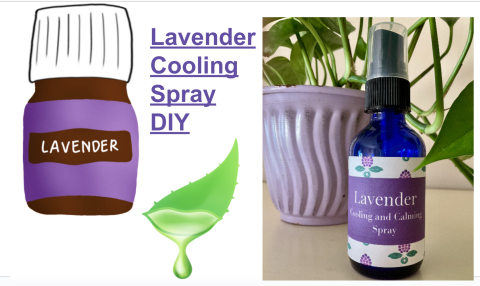 lavender cooling spray