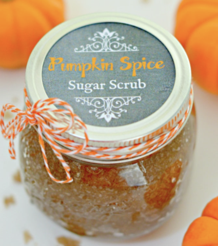 pumpkin spice scrub