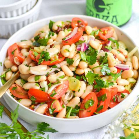 Italian Cannellini and Bean Salad