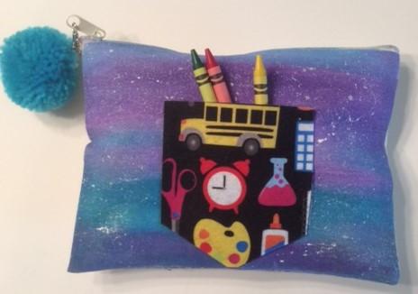 Painted Pencil Case