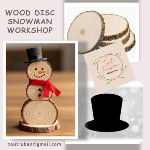 Snowman wood workshop