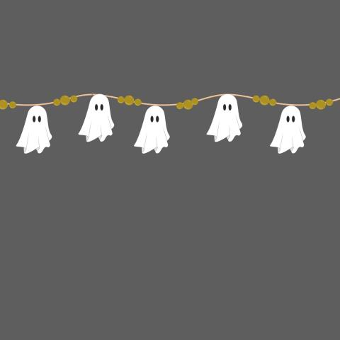 ghosty garland